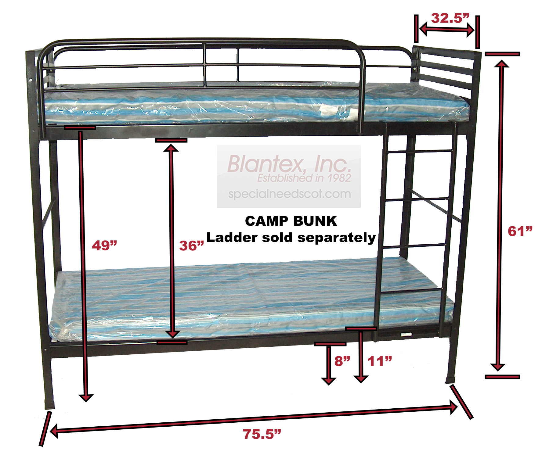 CampSetW Ladder - Dims