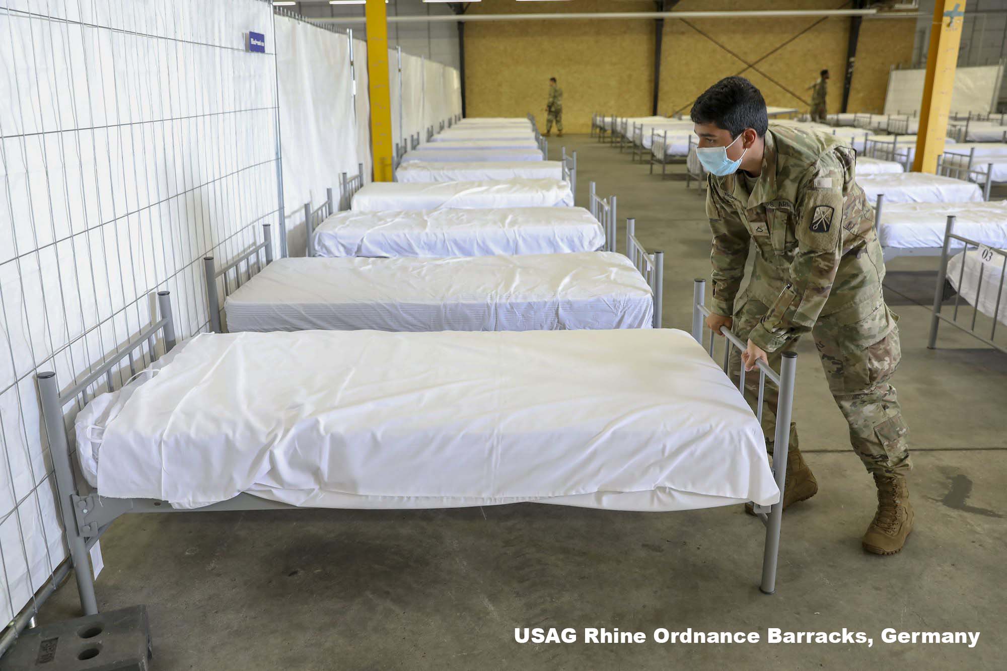 MIL150RD3675BED German Barracks