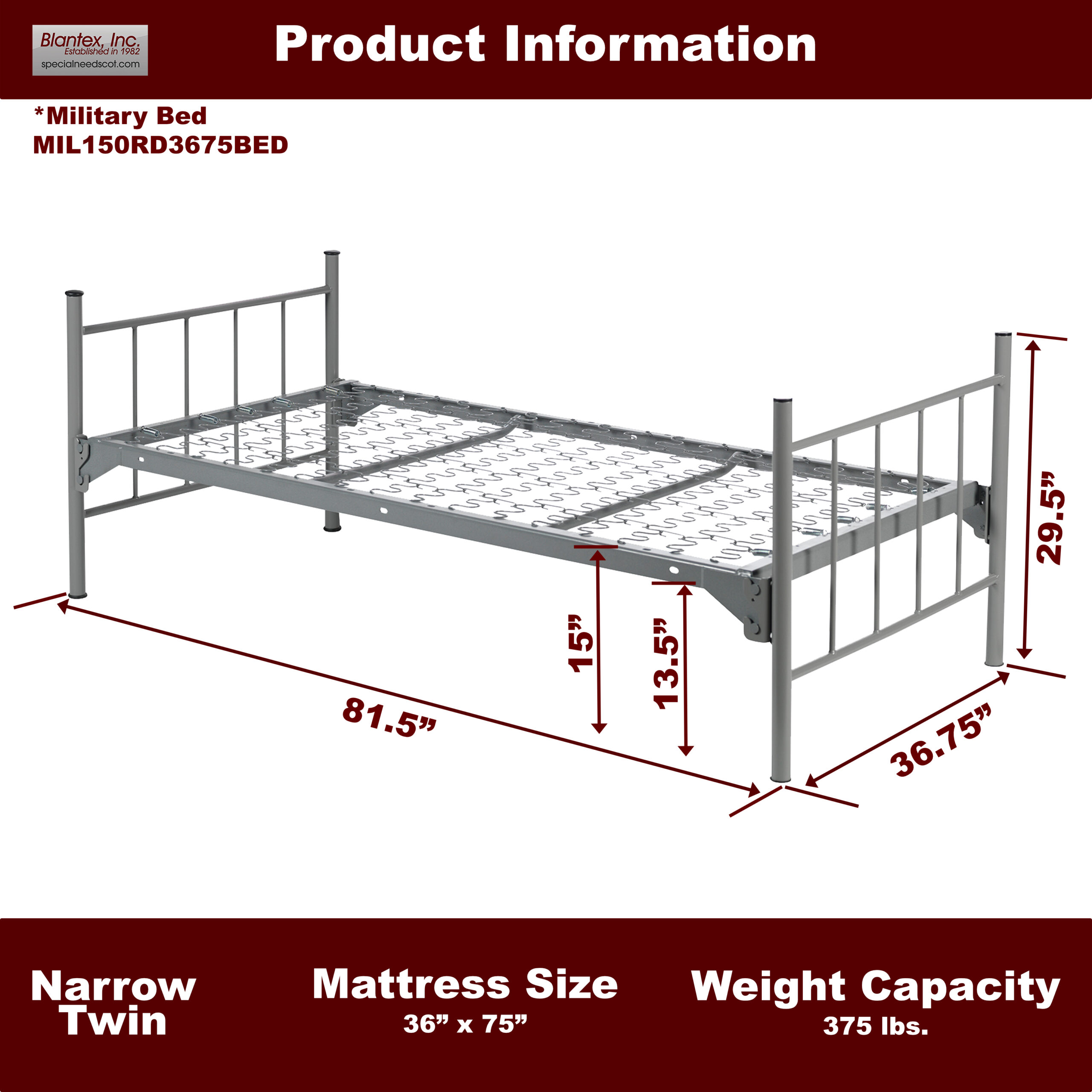 MIL150RD3675BED-Product Information