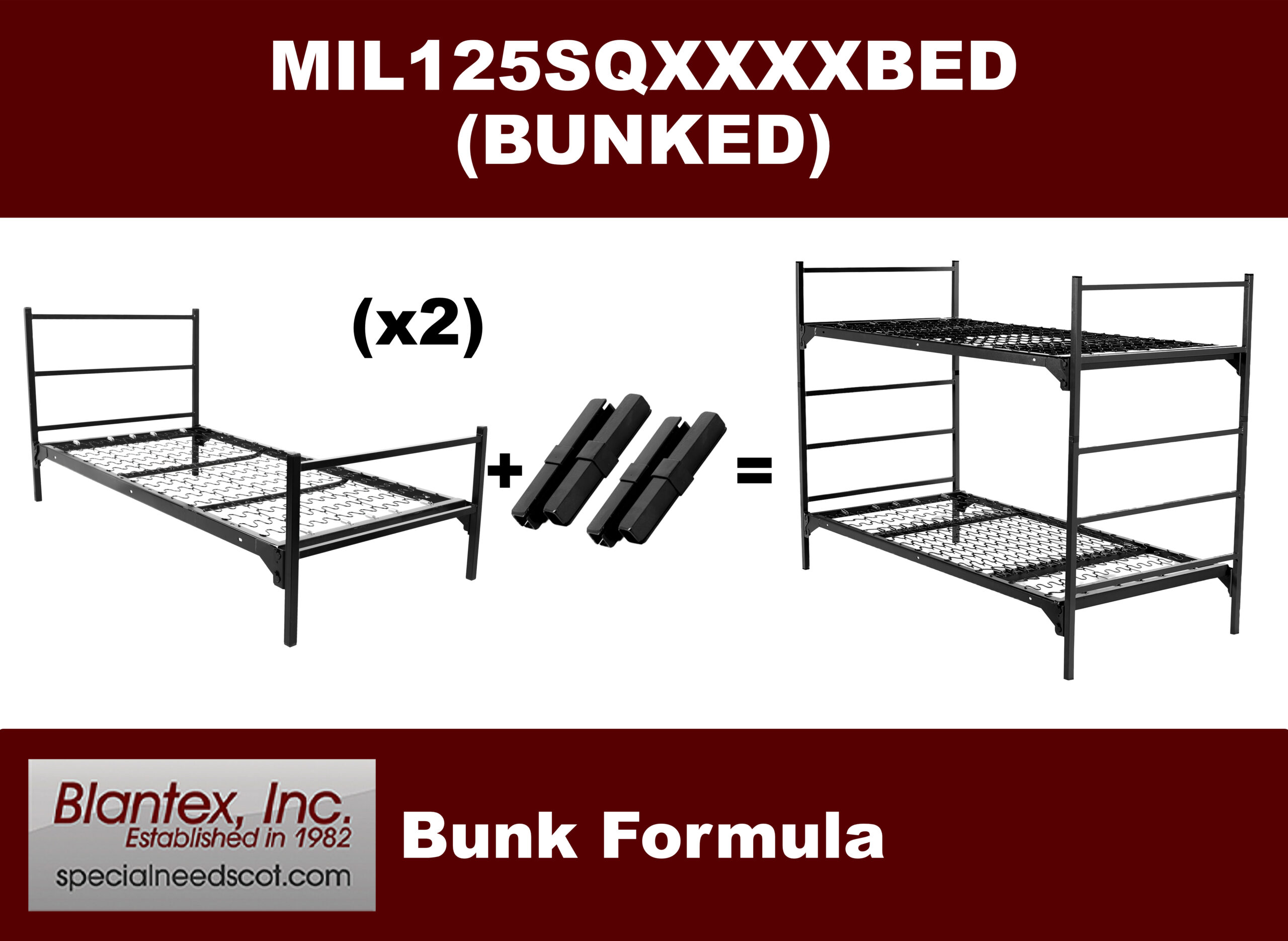 MIL125SQXXXXBED-Bunk Formula