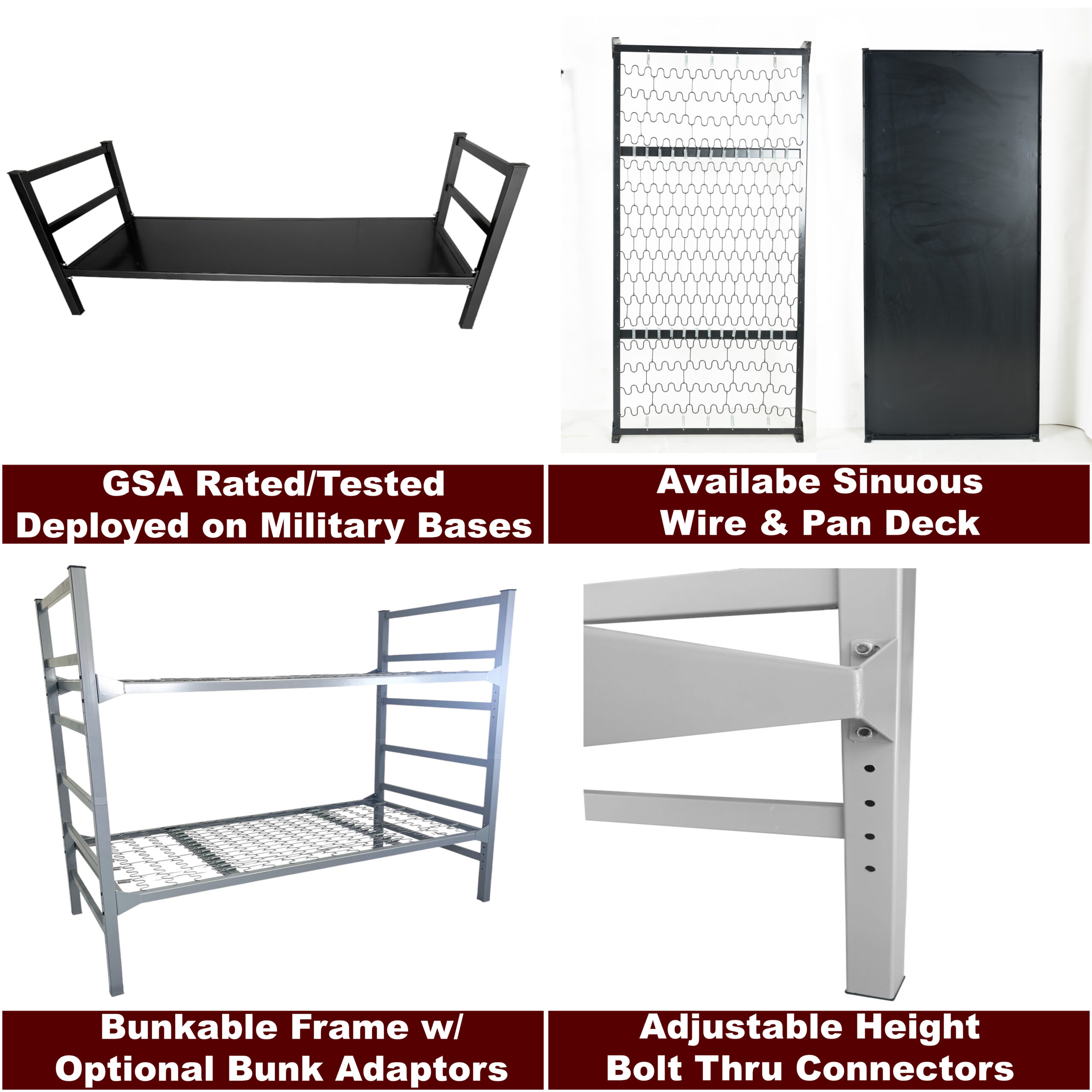 MIL200SQ-ADJxxxBED-Closeups Features